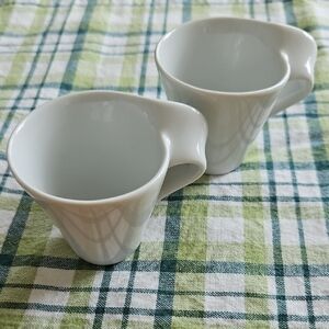 Porcelain Espresso Cups Set of 2